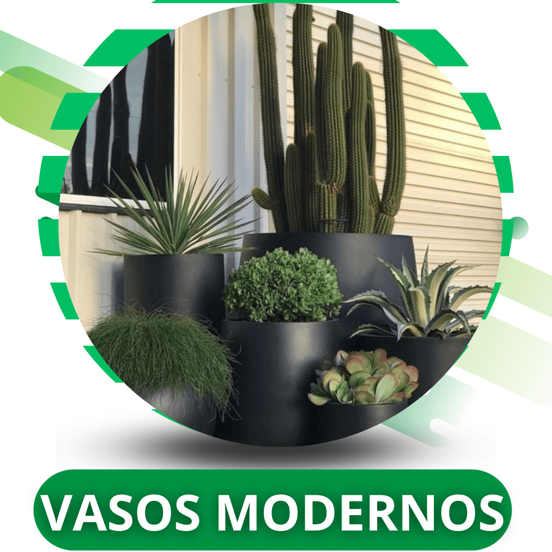 Vasos Modernos - Amantes de Plantas