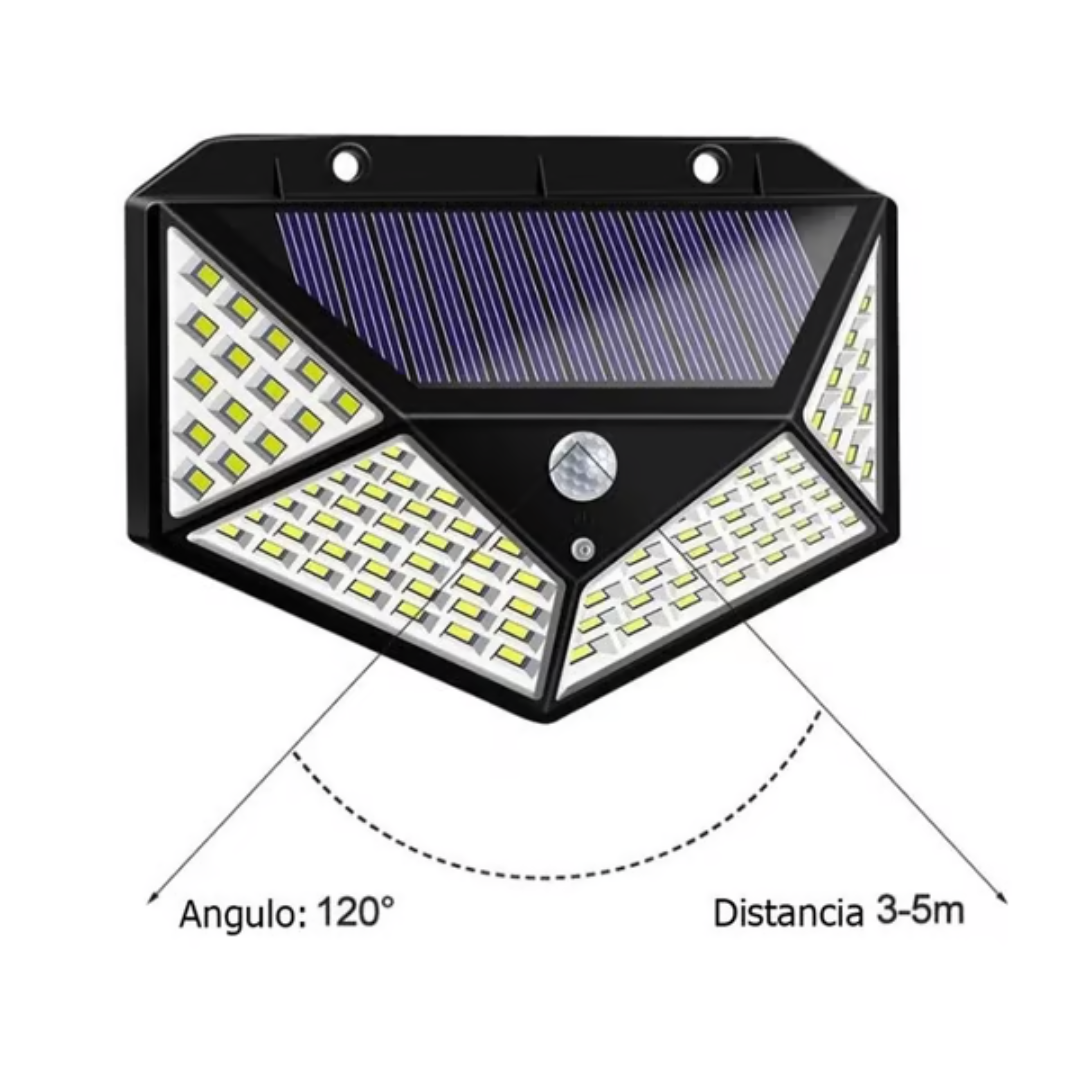 Luminária Sensor De Led Aprova D´agua - LedGarden™