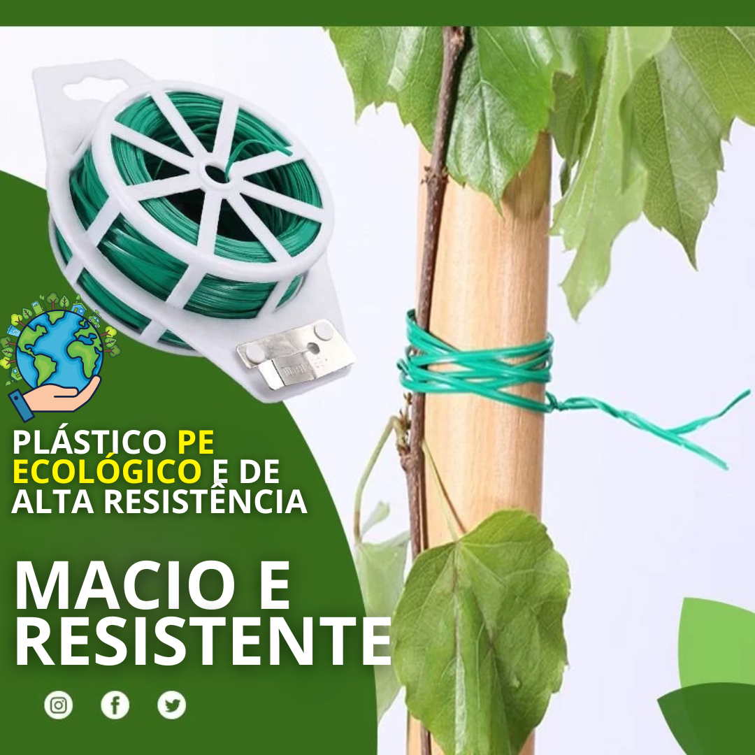 Fio De Ligação Para Plantas De Alta Resistência Ecológico - PlantMéd™