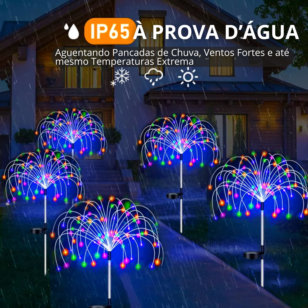 Luminária Solar De Fogos de Artifícios - SolarPower®