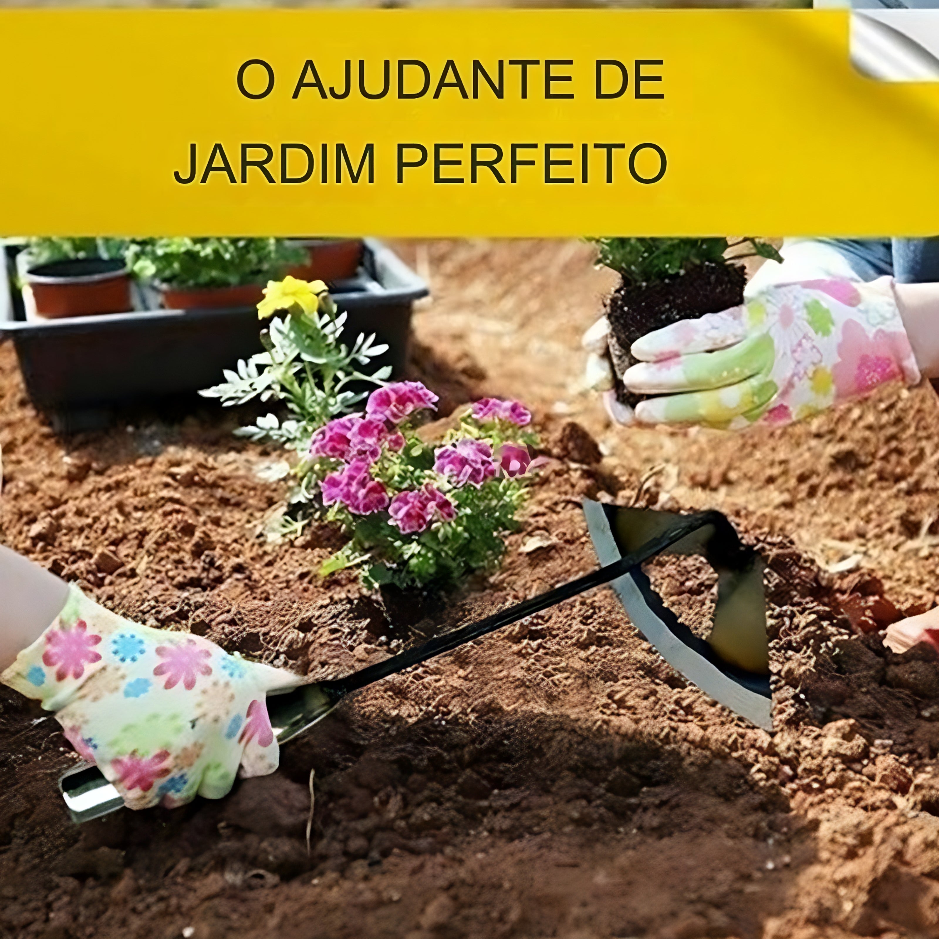 Enxada Para Remoção 10x Mais Preciso e Fácil - BladePlant™